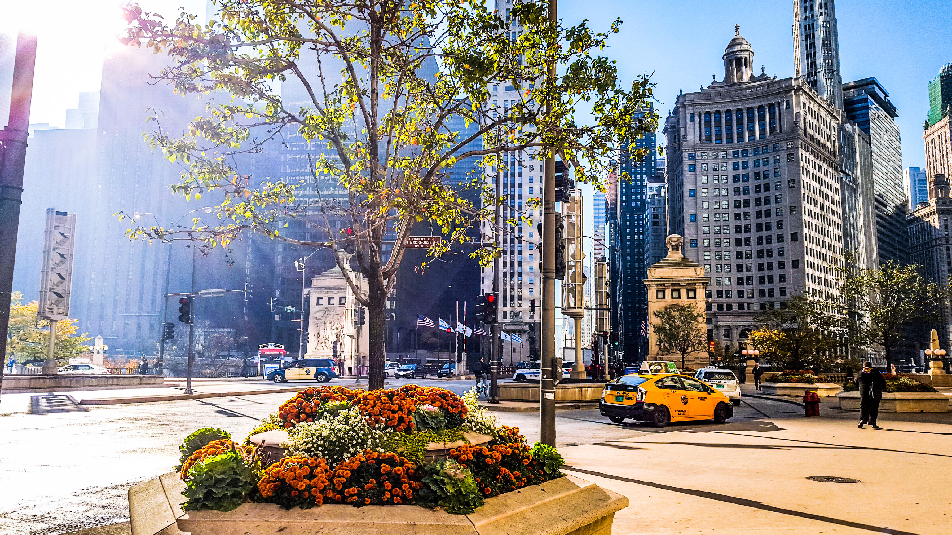Magnificent mile, Michigan avenue, Chicago