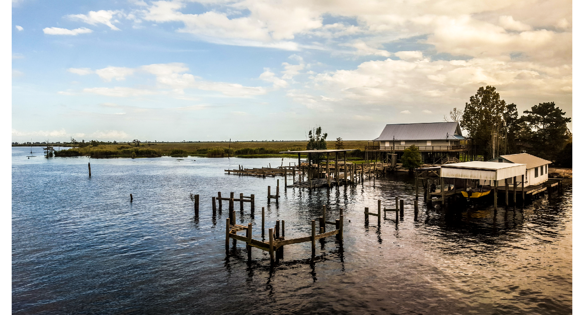 Water jetty Louisiana