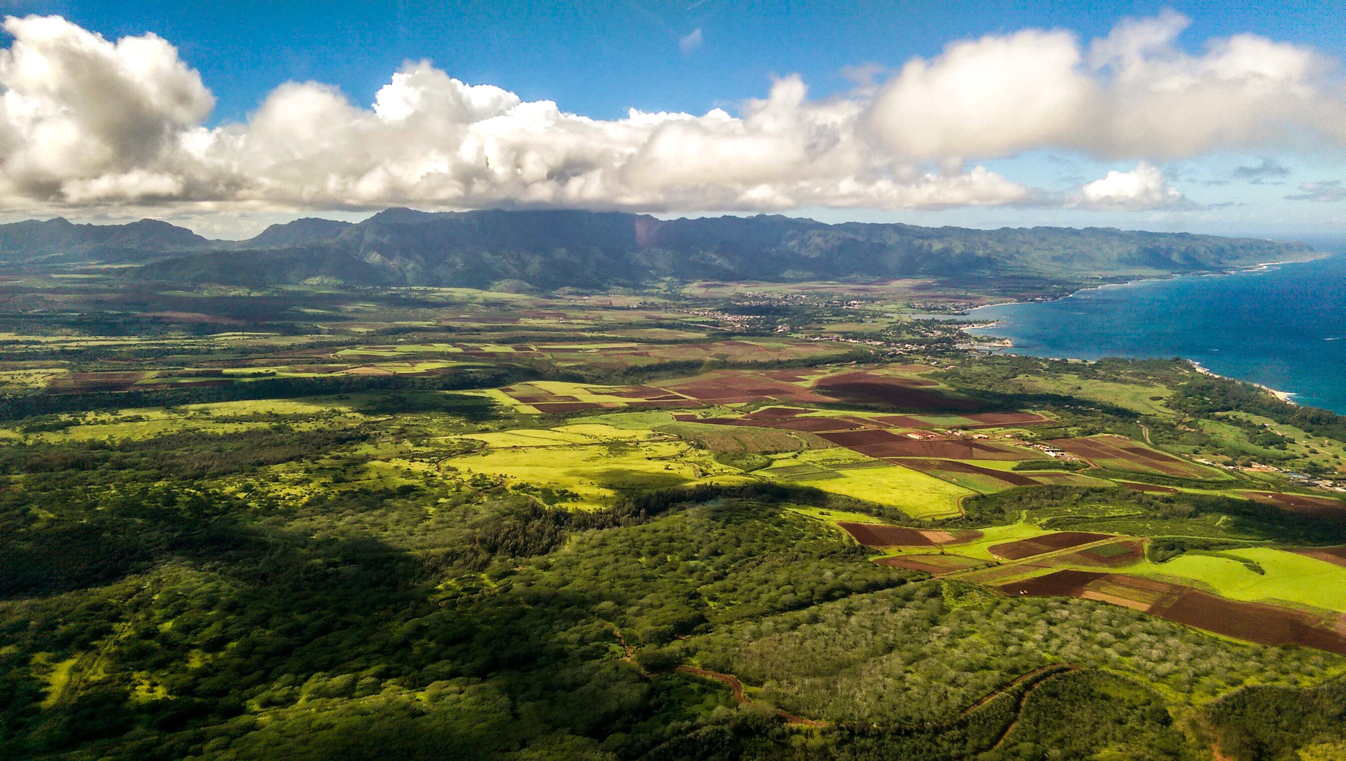 Honolulu Oahu Hawaii helicopter view